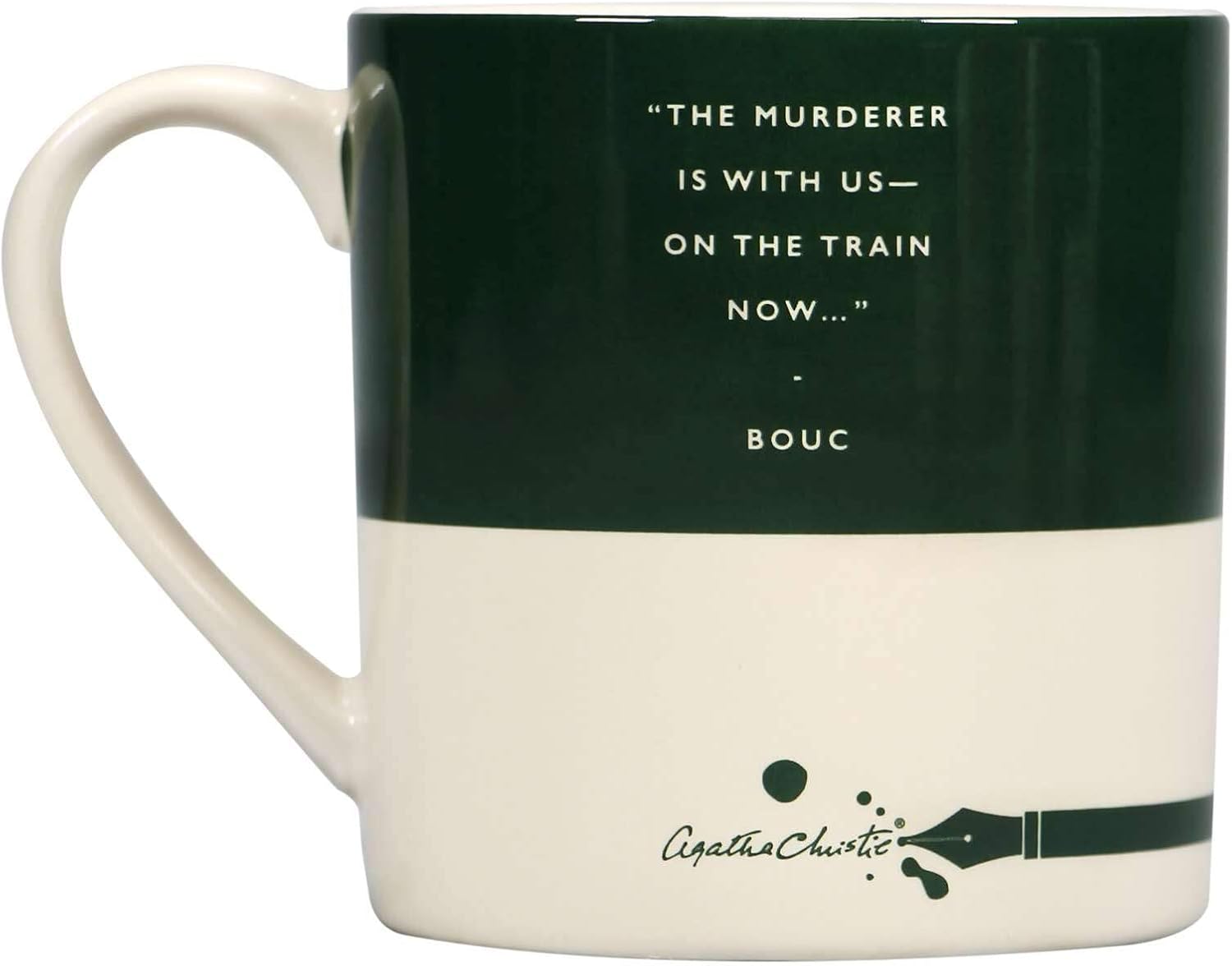 Agatha Christie - Everyday Mugs - Agatha Christie Mug - Murder On The Orient Express