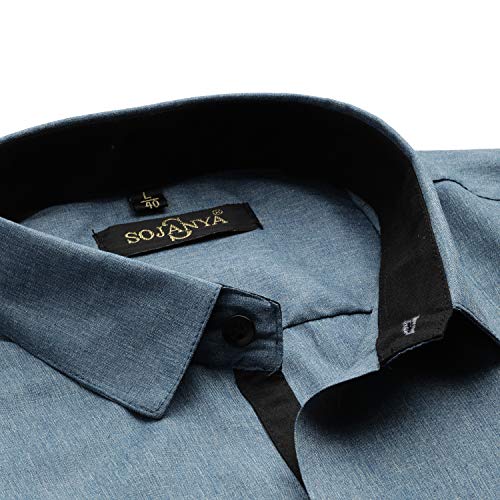 Image of SOJANYA (Since 1958, Men's Cotton Casual Shirt
