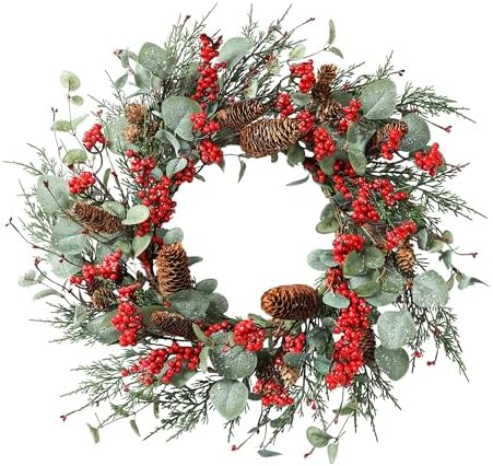 Winter Wreath for Front Door