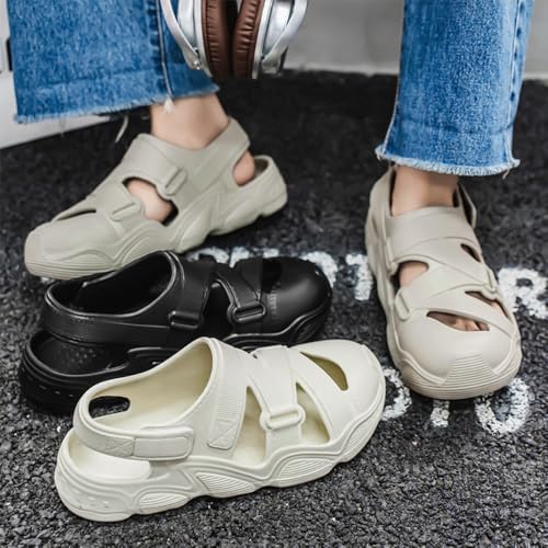 Premium Comfort Faux Strap Design EVA Sandals For Men Non Slip Indoor Outdoor Sildes Summer Slippers Footwear2