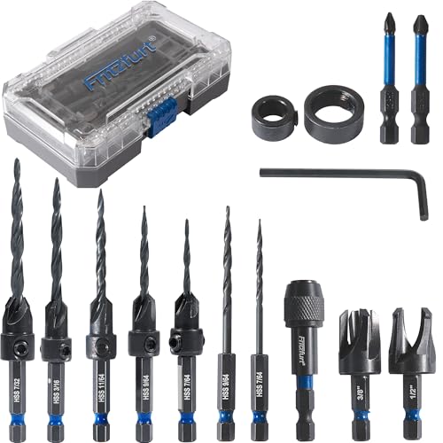 FRITZFURT Countersink Drill Bit Set