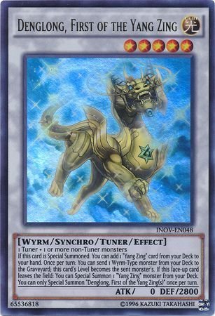 Yu-Gi-Oh! - Denglong, First of the Yang Zing (INOV-EN048) - Invasion: Vengeance - Unlimited Edition - Ultra Rare