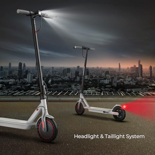 Image of MAXSHOT Electric Scooter for Adults, 8.5 /10 /14 inch Tires, 19 /22Mph, 350W /500W Motor, 21-28 Miles Range, Folding E-Scooter with Dual Suspension,APP Contro