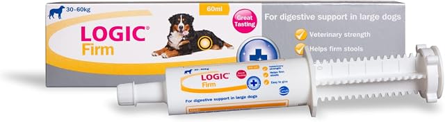LOGIC Firm Digestive Support for Large Dogs,Transparent