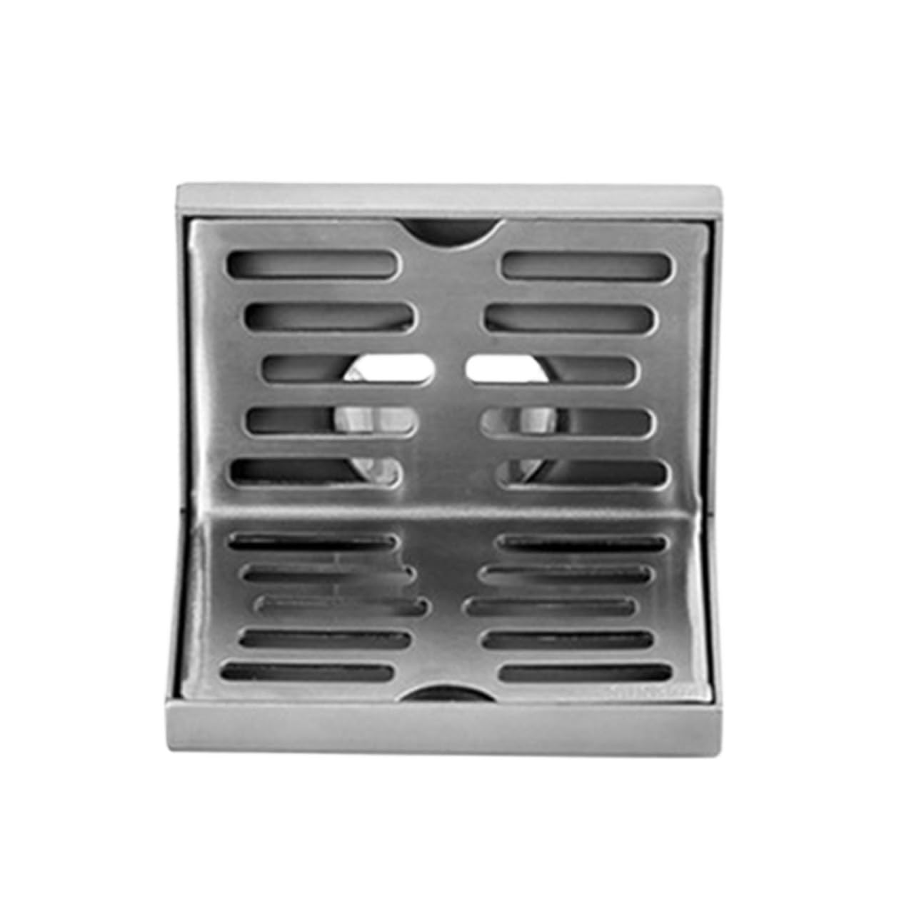 Floor Drain Water Waste Filter Drainage Same Layer L Shaped Floor Grate Shower(For 50mm PVC Hose)