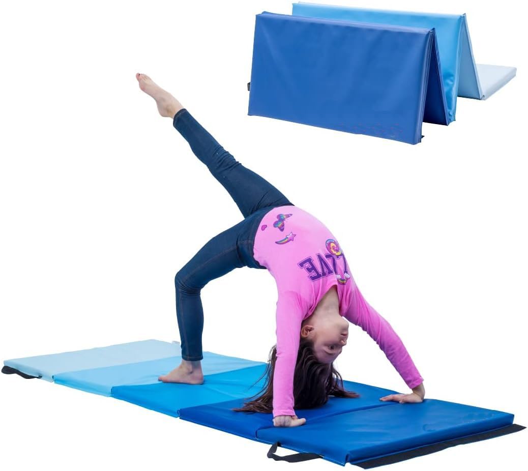 IRIS 5 Fold Tumbling Mat – Portable Gymnastics Mat With Carrying Handles for Kids-picture-30