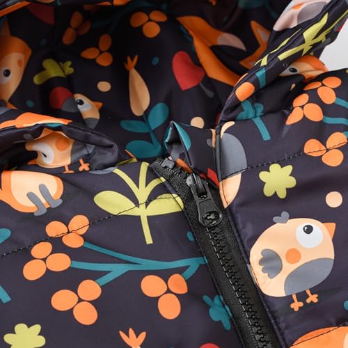 Kids Boys Cartoon Hoodie Windbreaker Jacket Zip Up Long Sleeve Fall Casual Coat Toddler Girls Cute Rainproof Outwear2