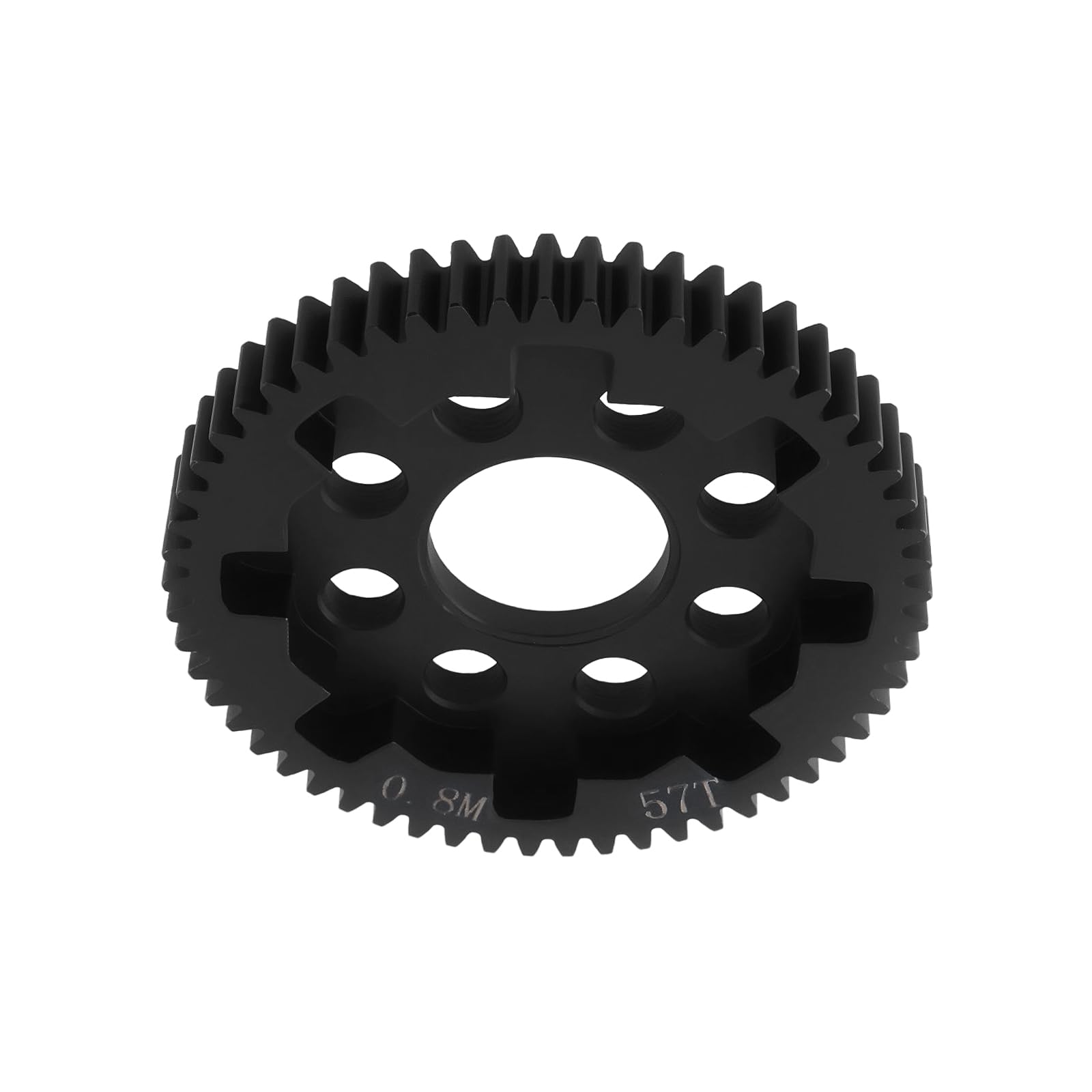 ECSiNG 1Pc 32P 0.8 Mod 57T Carbon Steel Spur Gear Compatible with Arrma 1/10 Granite 3S Compatible with Senton 3S Compatible with Big Rock 3S RC Car