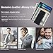 piboshi Money Clip Wallet Leather Slim Front Pocket Magnetic RFID Money Clip Wallet