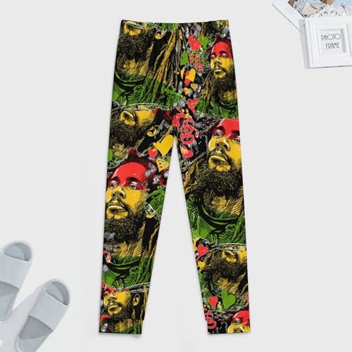 Rasta Reggae Rastafarian Rastaman Men's Pajama Bottoms Sleep Lounge Soft Comfy Pants Sleepwear4