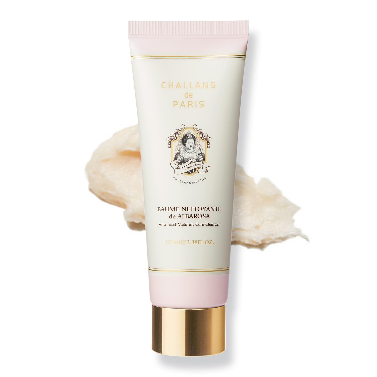 PARIS Baume Nettoyante de Albarosa Advanced - Sherbet-to-Foam Cleanser, Deep Cleansing & Moisture Lock, Soft & Refreshing Finish, No Tightness, All Skin Types, 3.38 fl oz