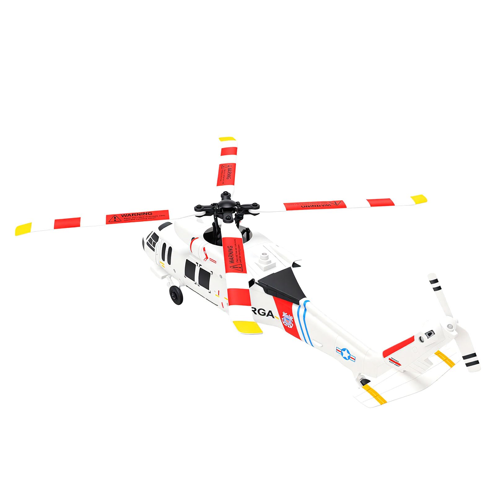 POENVFPO Elicottero RC, Telecomando a 4 con Motore Brushless e Blocco Dell'altitudine, Radiocomandato a 2,4 GHz per Principianti Adulti