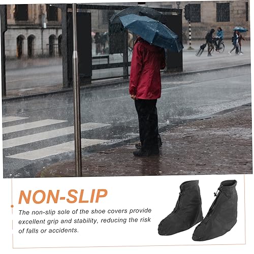 Couvre-chaussures antidérapants et étanches pour un intérieur propre