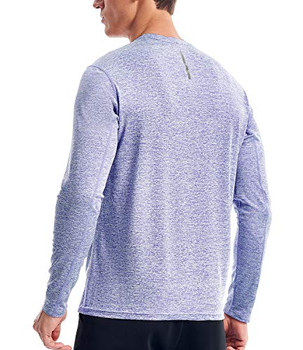 Image of Dry Fit Athletic Shirts for Men Short /Long Sleeve Workout Shirt