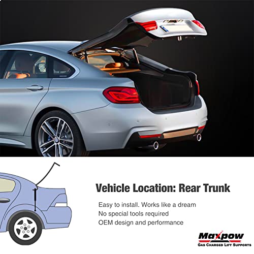 Maxpow Rear Trunk Lift Supports Struts Shocks Springs Props Compatible With Ford Mustang Trunk Struts 1994-2004 (With Spoiler) 6803 #TOP2