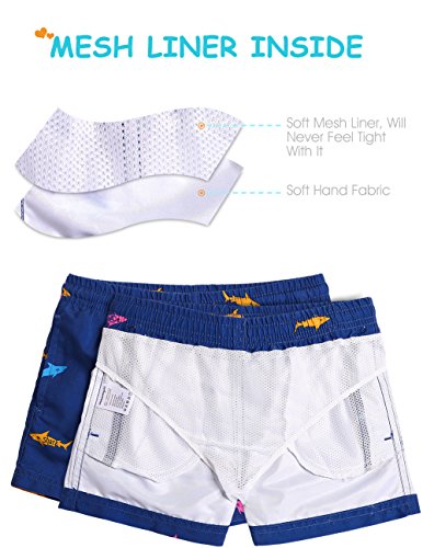 image for maamgic Boys Swim Trunks Toddler Swim Shorts Little Boys Bathing Suit 