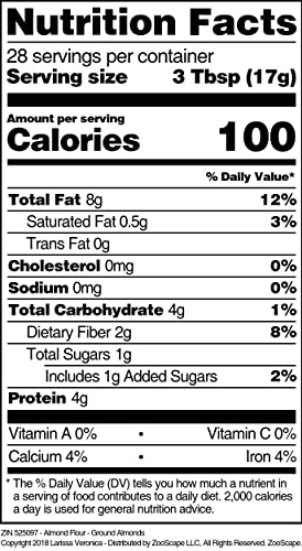 Almond Flour - Ground Almonds (16 oz, ZIN: 525097) - 2 Pack image 5