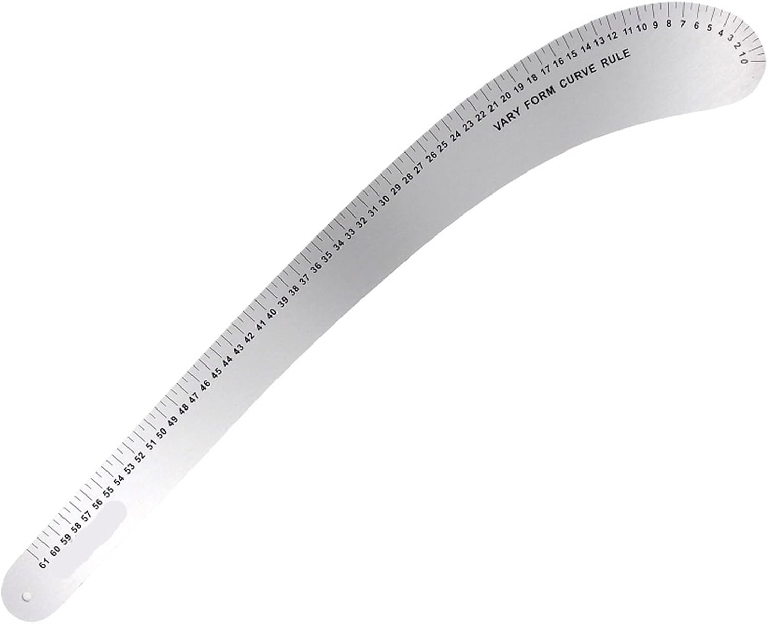 Metric Measuring Tool, Steel Ruler Metal Sewing Curve For Fashion Design, Pattern Making, & Metric System 32cm 48cm 60cm(4 Pieces a Set)