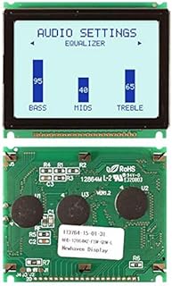 LCD Graphic Display Modules amp; Accessories 128 x 64 STN-GRAY 63.2 x 52.2 Pack of 1 (NHD-12864MZ-FSW-GBW-L)