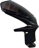 Vista 2 de Emgo Venom Upper Cafe - Parabrisas compatible con Kawasaki KZ 305 400 440 550 650 700