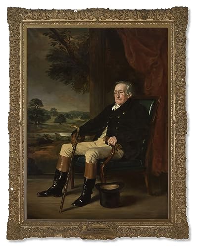 Art mural de chambre : tableau portrait vintage William Henry Cavendish pour décor authentique