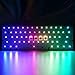 YMDK GH60 GK61 RGB Hot Swap Independent Driver Tyce-C ANSI Mechanical Keyboard DIY kit Plastic Case CNC Aluminum Case Plate PCB (Plastic White GK61X Wired)