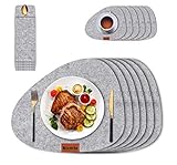 🍀 Einzigartiges Design：Unregelmäßiges,Tropfenförmiges Design,das Modekonzept Zeigt, Macht Ihren Esstisch Nicht Mehr Mittelmäßig,Sondern Modischer;Gelten Familie,Festliche Party Weihnachtsfeier,Machen Sie eine gute Dekoration Und Lebensqualität Ihres Hauses, Speisesaal, Küche, Hotel und Geschäftsbüro.