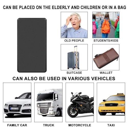 Image of 4G Wireless GPS Tracker with Real Time Live Location Tracking | Anti Theft GeoFence Alarm | Waterproof | 7 Day Battery for Car, Bike, Kids Pets and Personal Safety Device