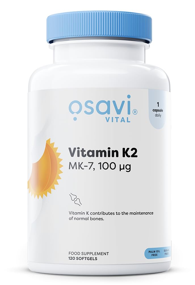 Osavi Vitamin K2 MK-7, 120 Softgels