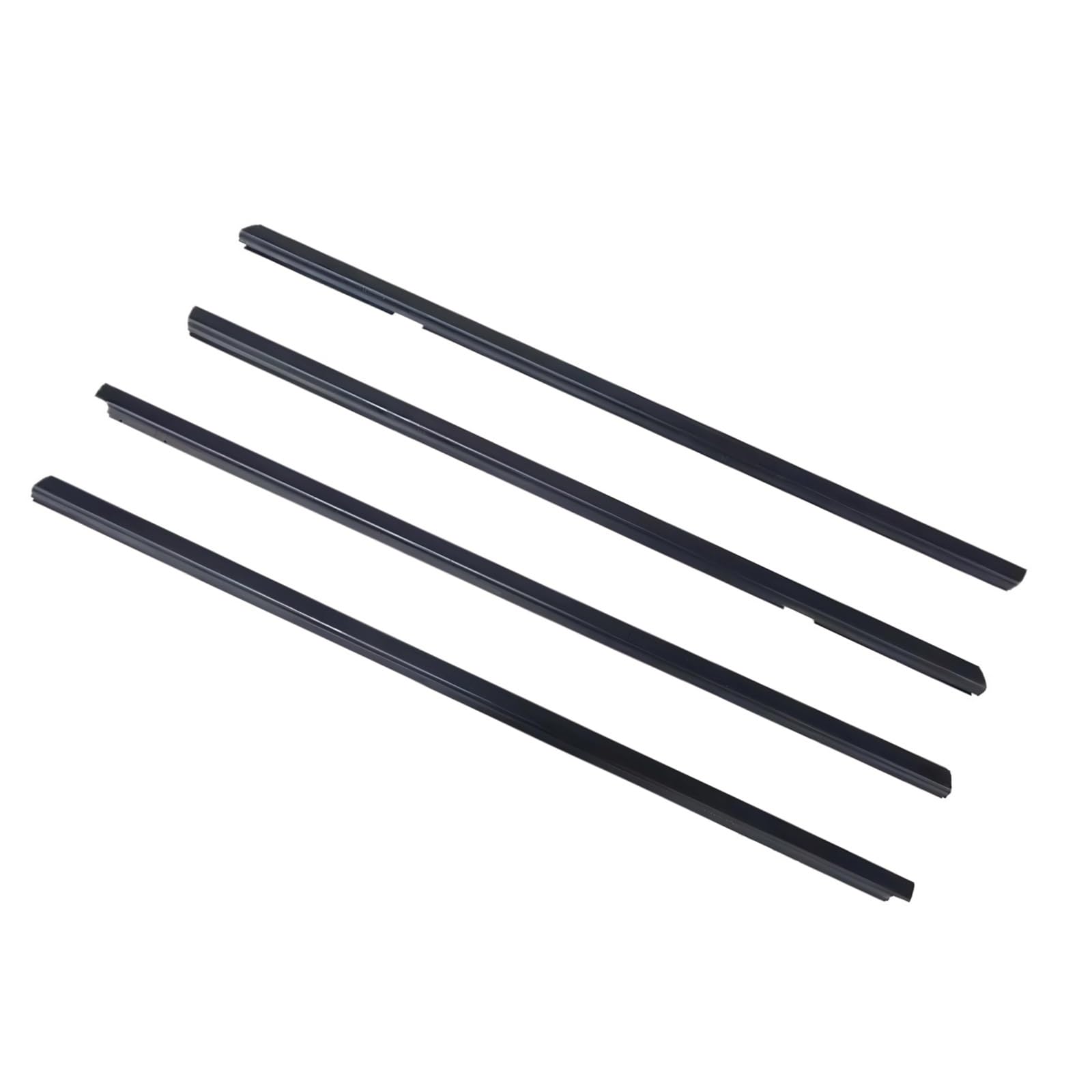 Atgcbcauf One Color For Jeep For Grand Cherokee Ii Wj Wg 1998-2005 4Pcs Car Outer Window Rubber Weatherstrip Seal Belt Moulding Trim