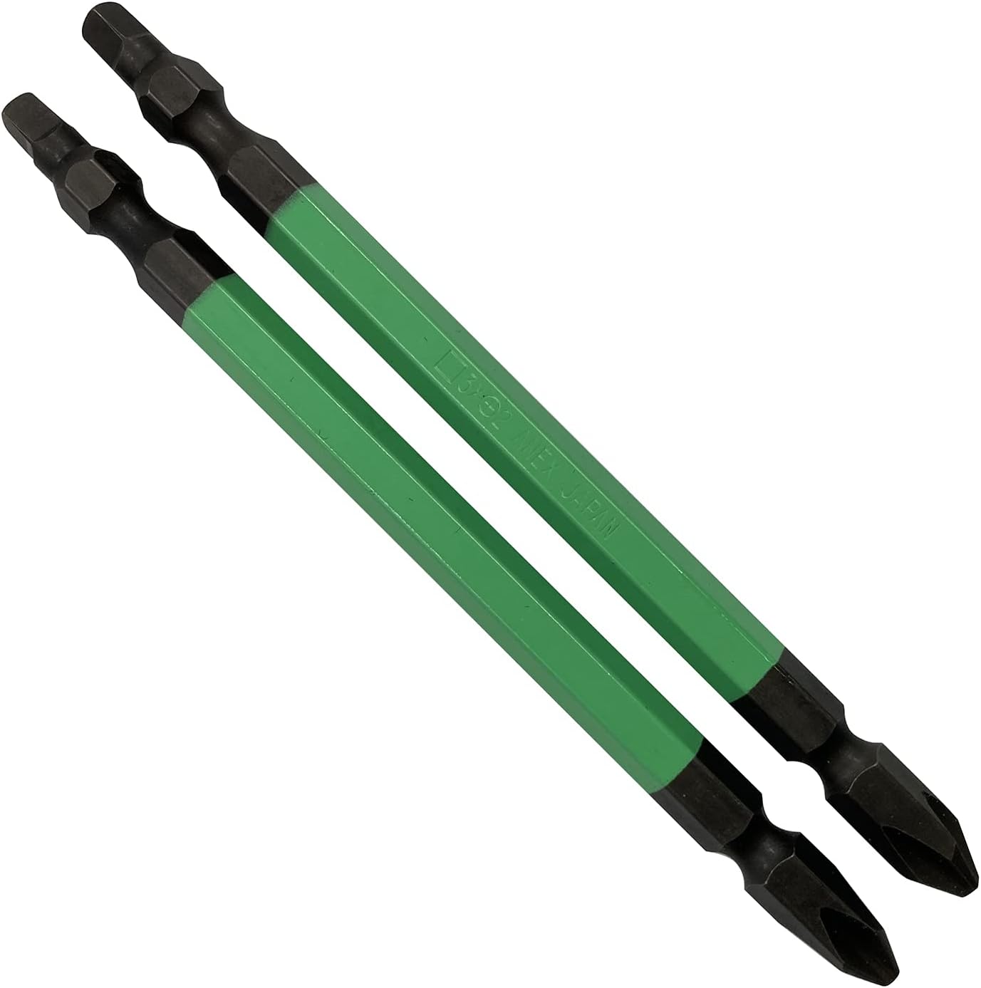 ANEX ACS2-3011 Square & Plus Color Bit, Set of 2, #3 x +2 x 110