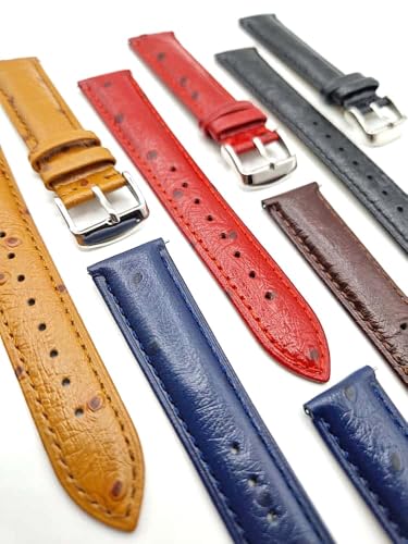 Bracelet montre autruche ONE MORE STRAP à libération rapide 19mm - 5
