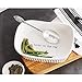 Mud Pie Farmhouse Inspired Set with Spoon Vegetable Serving Dish, One size, White