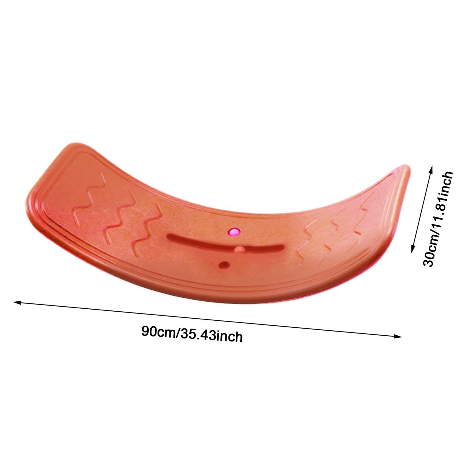 Balance Board für Kinder, Wackelbrett, Gebogen, 90 cm Lang, Koordinationstraining, Tragbares Balance Trainingsgerät