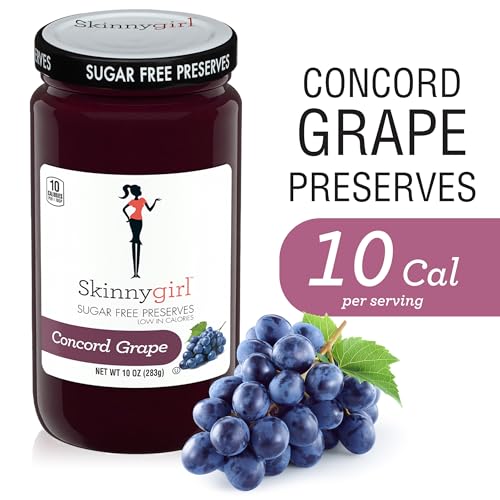 Skinnygirl Sugar Free Kosher Preserves, Concord Grape, 10 Ounce - Thumbnail 4