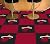 FANMATS NBA Miami Heat Nylon Face Team Carpet Tiles