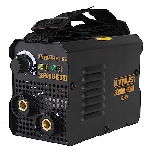 Inversor Solda MMA Monofásico ISL125 Serralheiro Lynus 220V