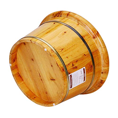 Spa de pies extra grande de madera con tapa miniatura 6