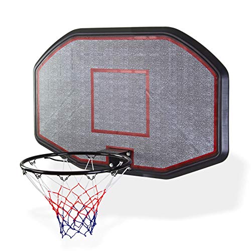DEMA Basketballkorb XXL Basketballbrett wetterfest Korb mit Netz