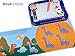 Blippi Read & Doodle - Learning resources for kids, a magnetic drawing pad, an easy-to-use pen, 22-page board book for reading and drawing