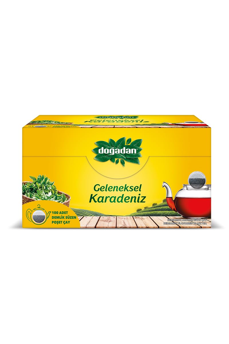 DOĞADAN 100 ADET DEMLİK SÜZEN POŞET ÇAY