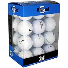 Reload Recycled Golf Balls 24-Pack of Nike Golf Balls, White, One Size
