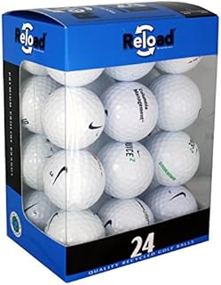 Nike Mix Golf Balls - Top Styles! 24 Near Mint Quality Used Golf Balls (AAAA RBZ One Tour and More golfballs!), White, One Size