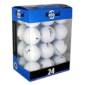 Reload Recycled Golf Balls (24-Pack) of Nike Golf Balls, White, One Size