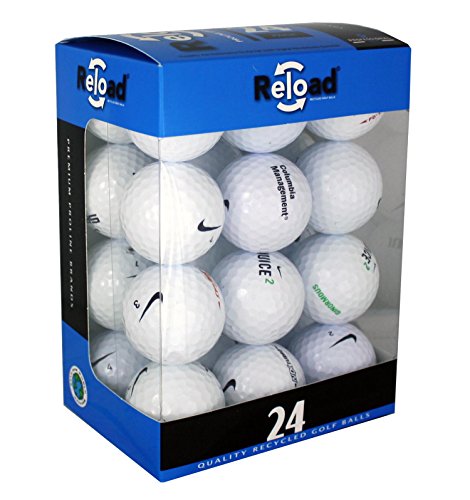 Reload Recycled Golf Balls (24-Pack) of Nike Golf Balls, White, One Size by Nike - Used condition - US$23.49