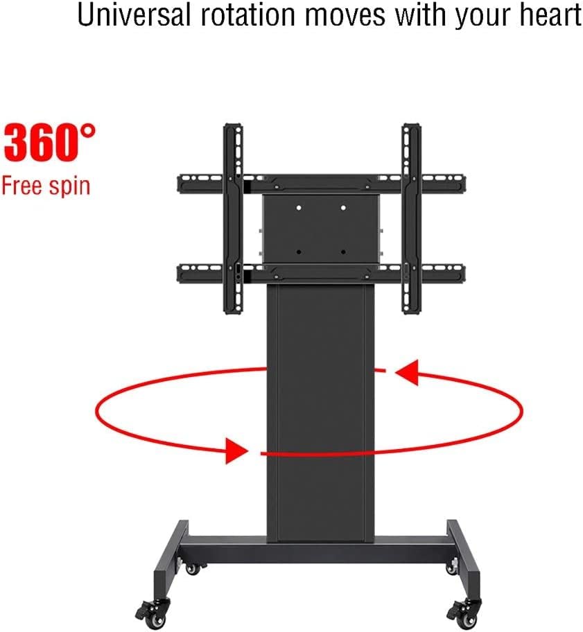 Soporte universal móvil para TV ajustable y giratorio miniatura 6