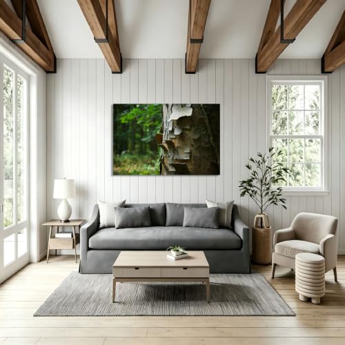 Cuadro de paisaje natural en lienzo moderno de montaña para interiores 2