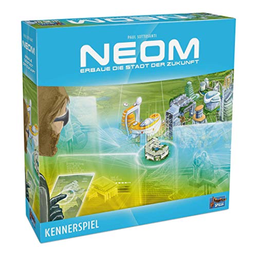 Lookout Games 22160102 Neom Erbaue die Stadt der Zukunft-Juego de mesa [Importado de Alemania], color 1 , color/modelo surtido