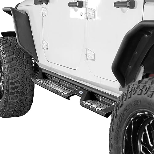 Estribos laterales para Jeep Wrangler JK 2007-2018 4 puertas miniatura 3