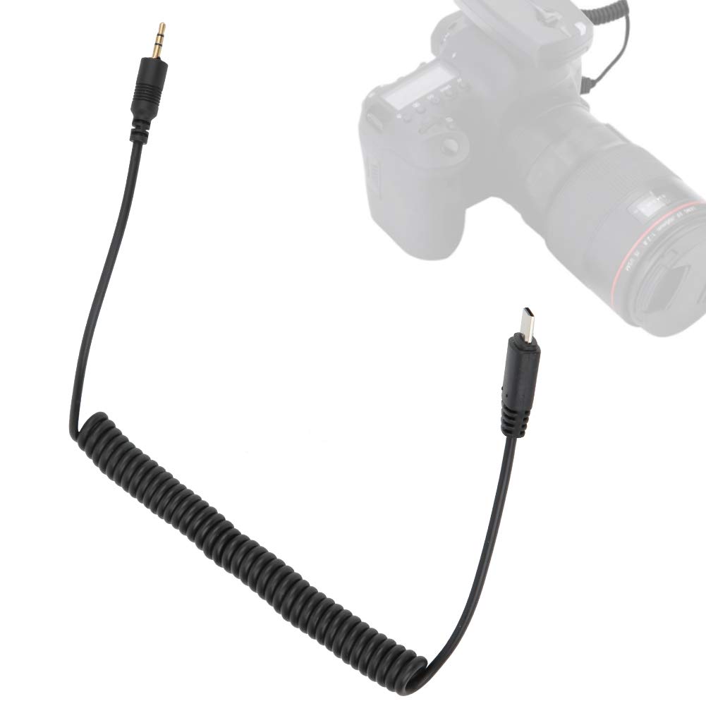 Flash Trigger Cable, Lightweight Hand Feeling, Powerful Shutter Release Cable for Sony, for Travel and Outdoor Photographers Cameras